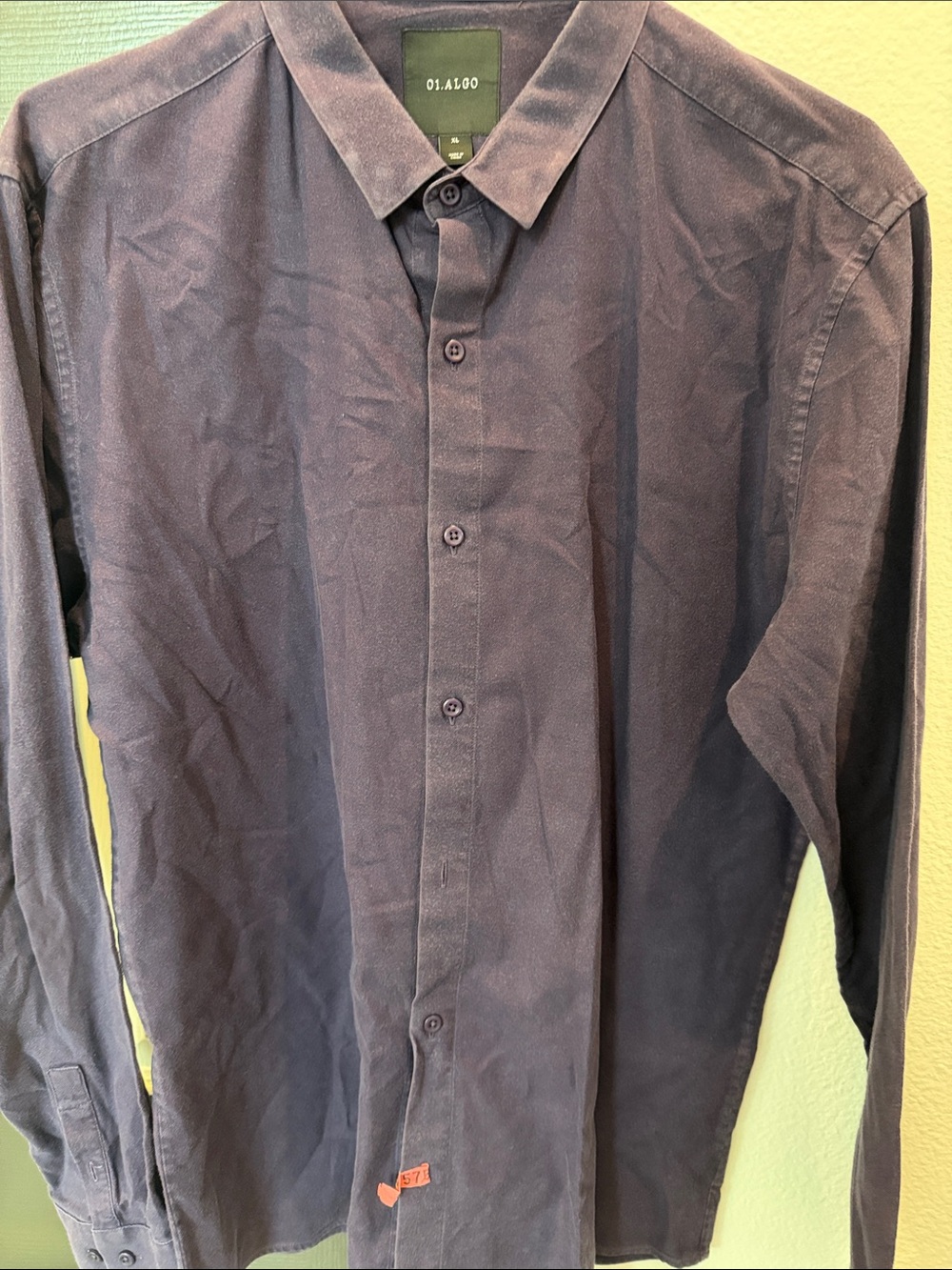 A0.Algo Men's Button-Up Shirt